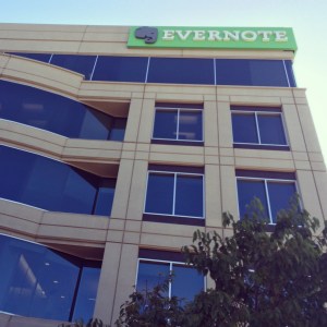 Der Evernote Hauptsitz in Redwood City