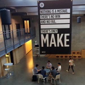 Eingangsbereich in der d.school